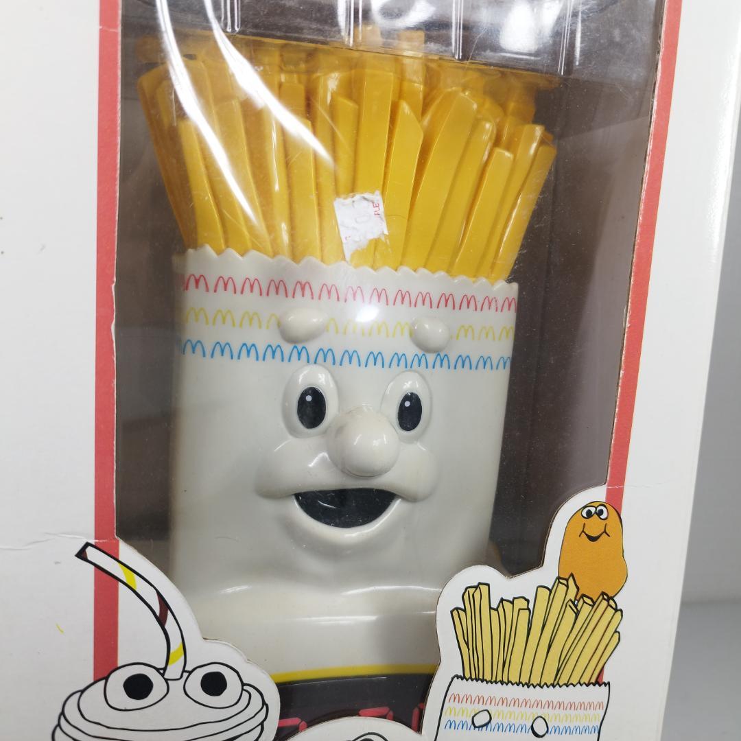 マクドナルド MCタイム 貯金箱 時計 ポテト マックシェイク 新品 IA2T