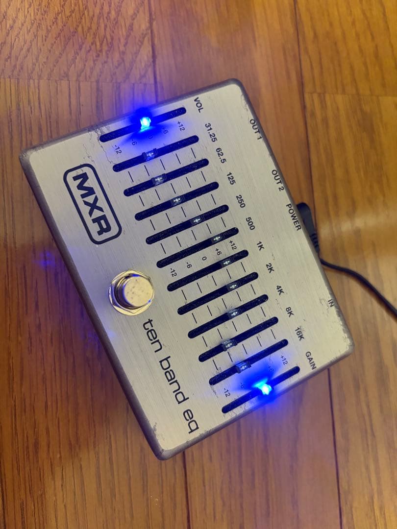 MXR ten band eq ギター エフェクター イコライザー ベース 箱付