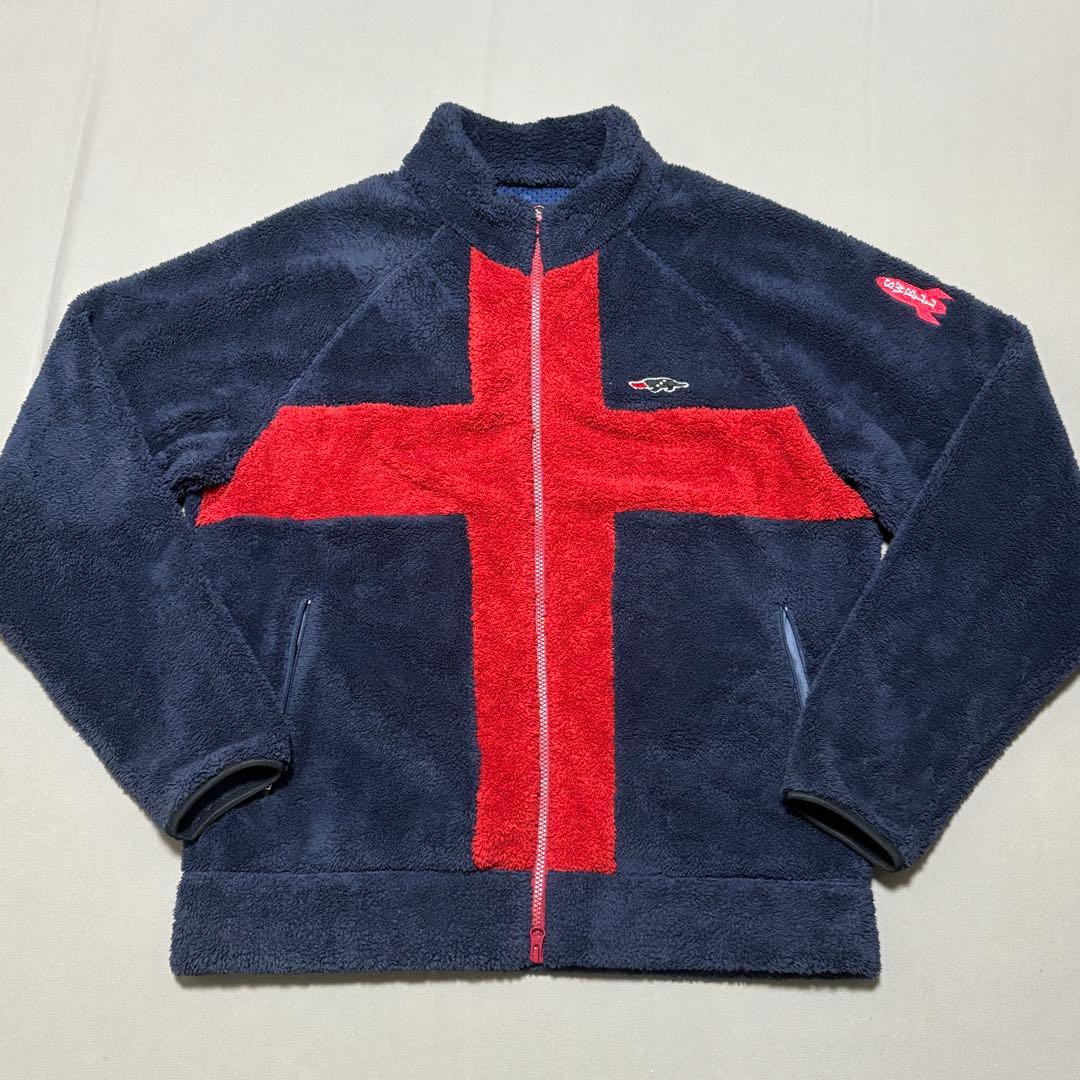 ラフアンドスウェルROUGH&SWELL ダブルジップボアジャケット L