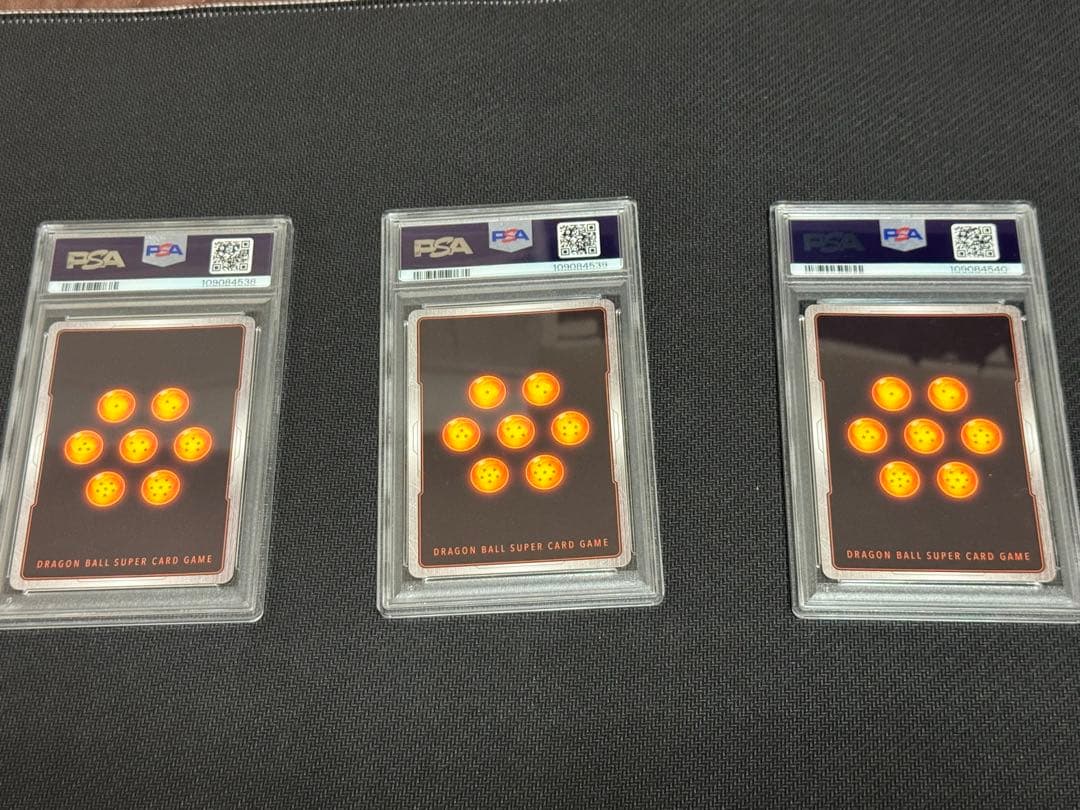 ドラゴンボールフュージョンワールド 孫悟飯 孫悟空 バーダック 連番 PSA10