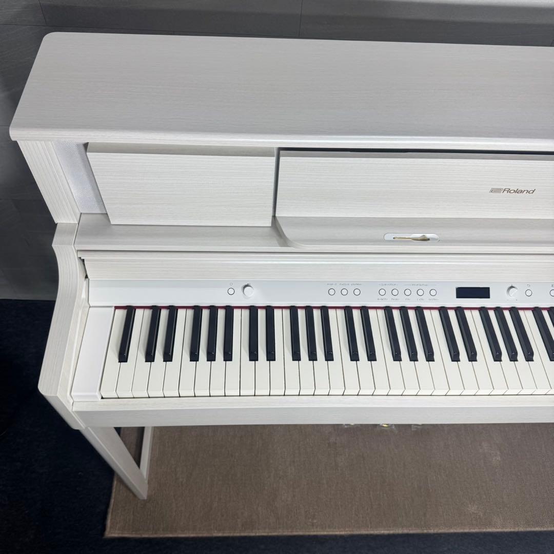 Roland LX705-GPSR 電子ピアノ 美品 高級モデル 白 d5262