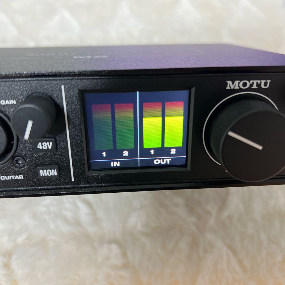 【匿名配送】【動作確認済】MOTU M2 オーディオインターフェイス
