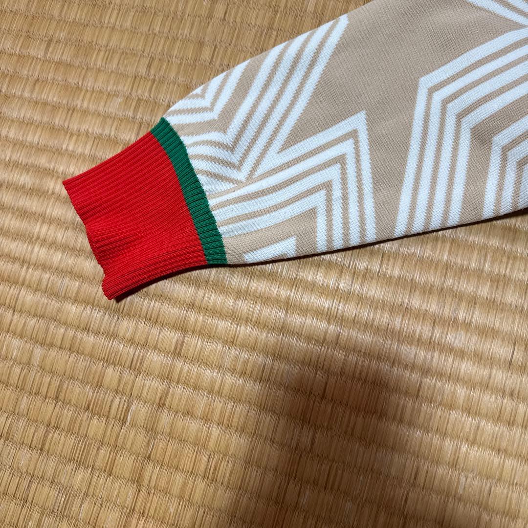 DECEMBERMAY メンズニットセーター ストライプデザイン