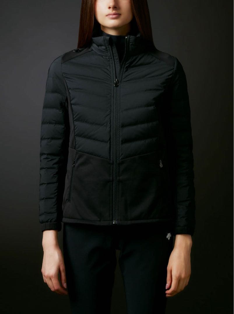 ゴルフウェア【DESCENTE GOLF】エアーポケットダウンジャケット　黒　M