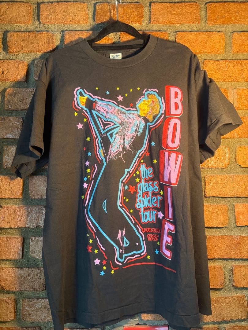 David BOWIE デイビッドボウイ ヴィンテージTシャツ 1987 80s