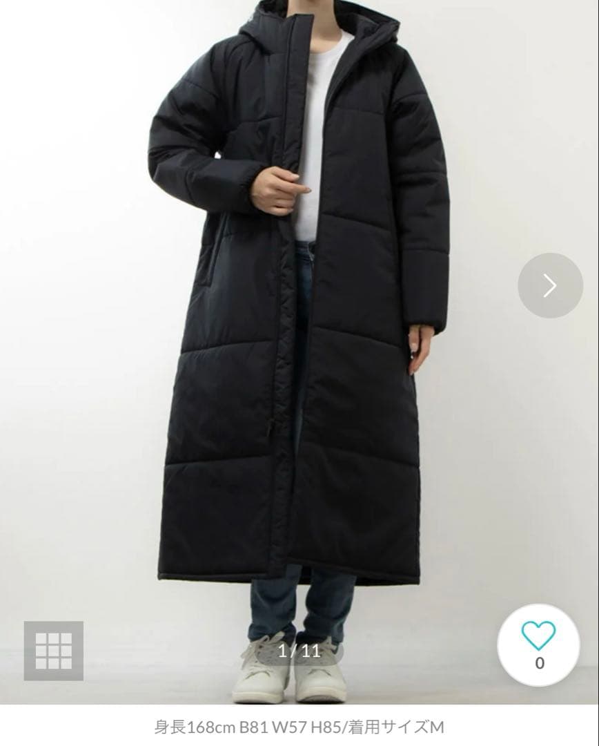 UNDER ARMOUR インサレーテッドロングコート ダウン ベンチコート