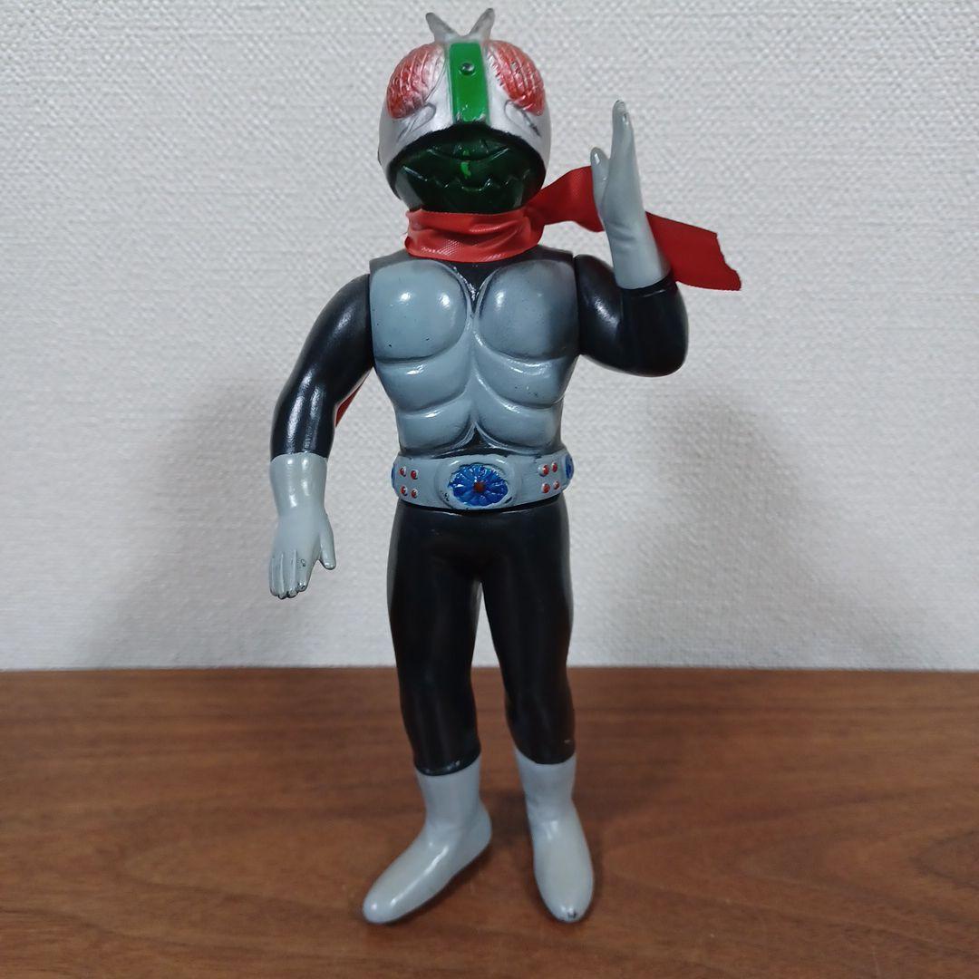 無版権　パチもの　通称「盆踊りライダー」希少ソフビフィギュア