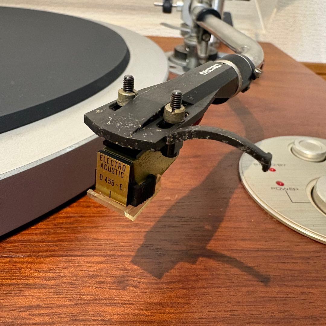 【現状品】MICRO DD-8 ターンテーブル マイクロ 通電再生OK！