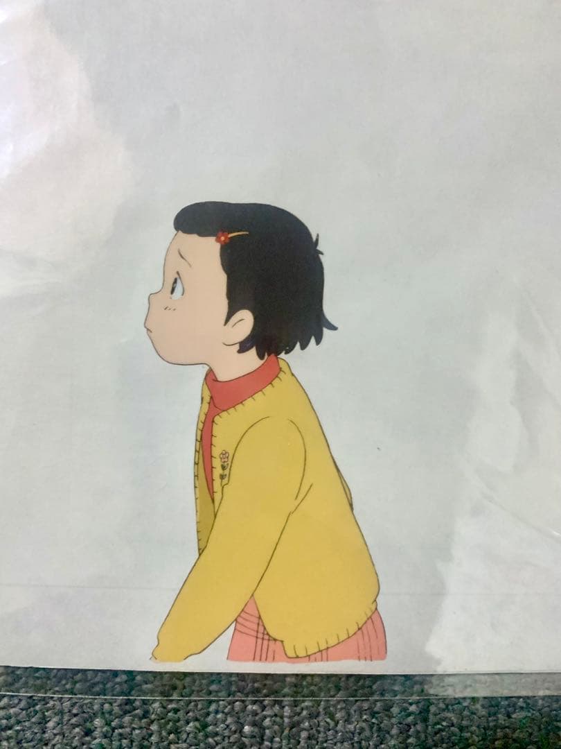 セル画　「おもいでぽろぽろ」 たえ子　スタジオジブリ