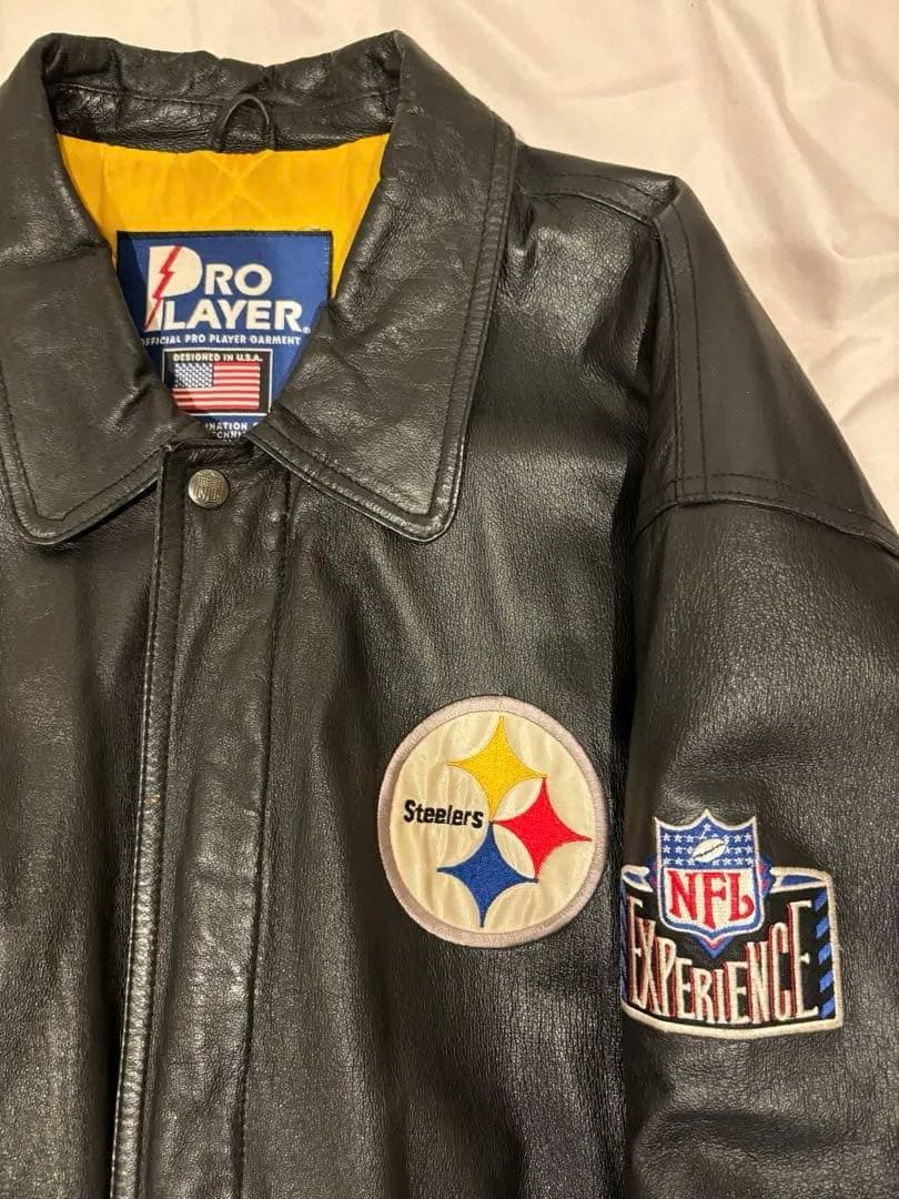 NFL スティーラーズ 皮ジャケット 限定販売品