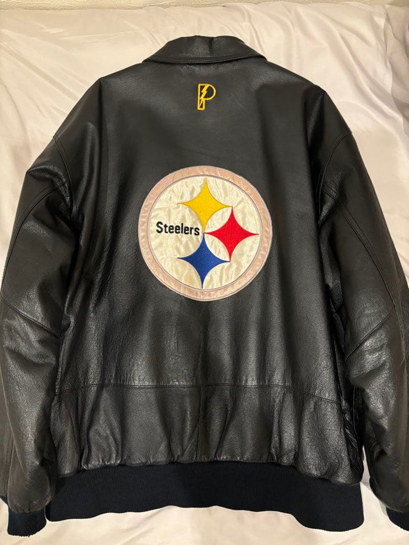 NFL スティーラーズ 皮ジャケット 限定販売品