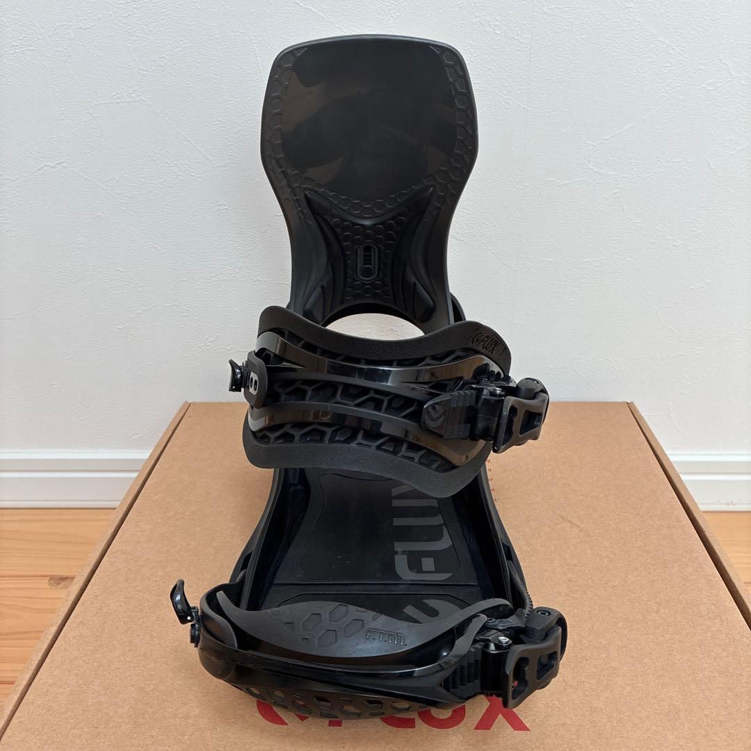 22-23 FLUX CV Mサイズ スノーボードビンディング ブラック