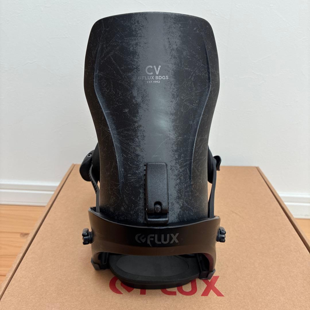 22-23 FLUX CV Mサイズ スノーボードビンディング ブラック
