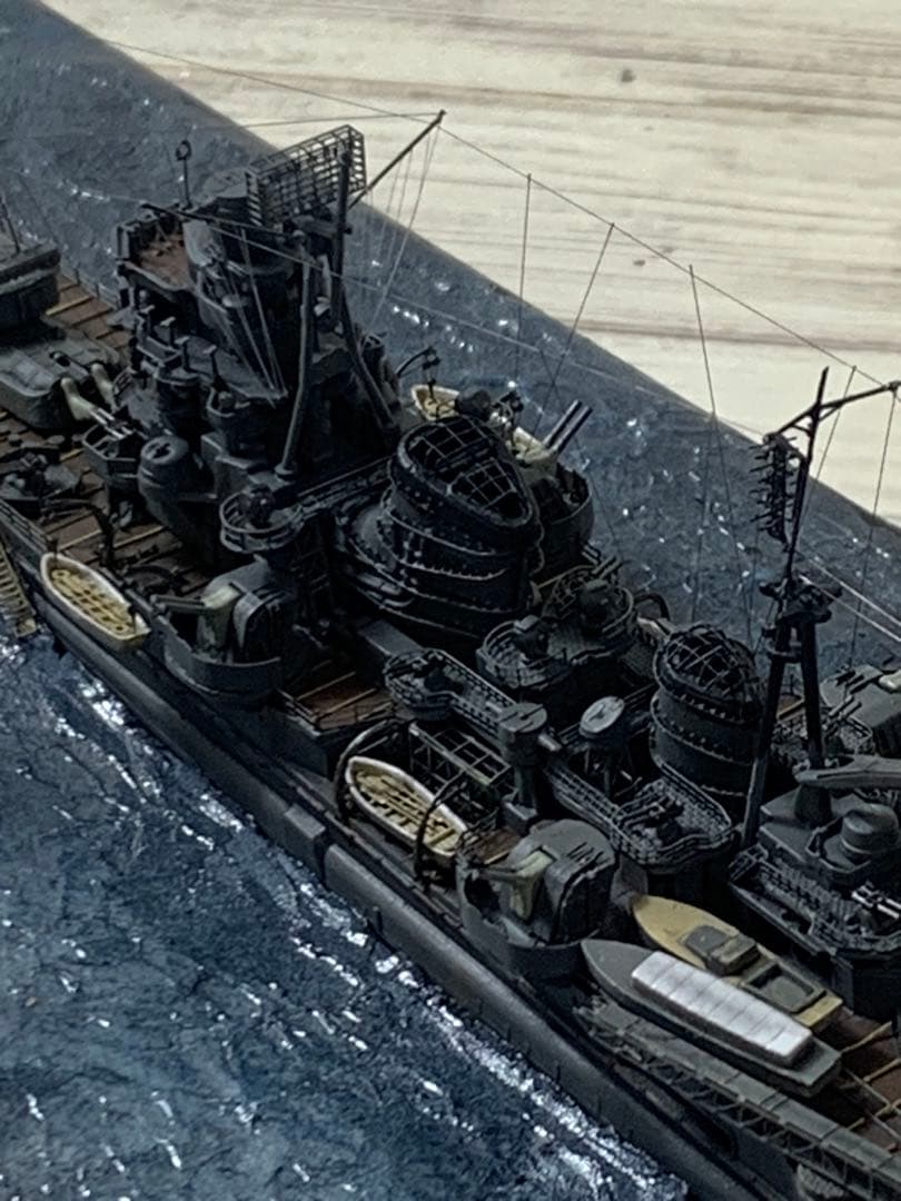 フジミ1/700重巡洋艦羽黒　完成品