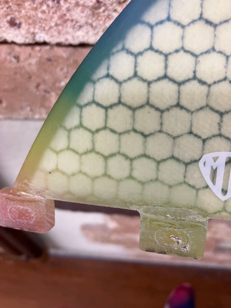 廃盤M.R TFXマーク・リチャーズ ツイン スタビライザー旧FCS