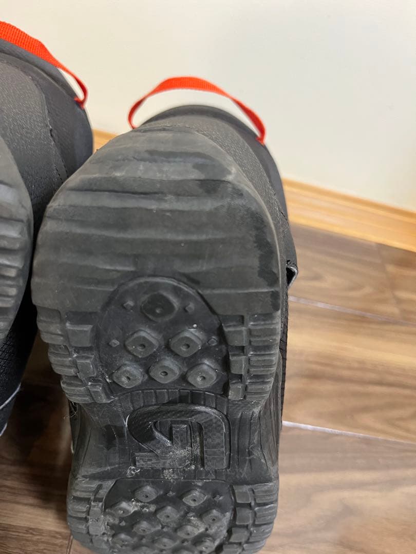 ブラック スノーボードブーツ(子ども用)22㎝