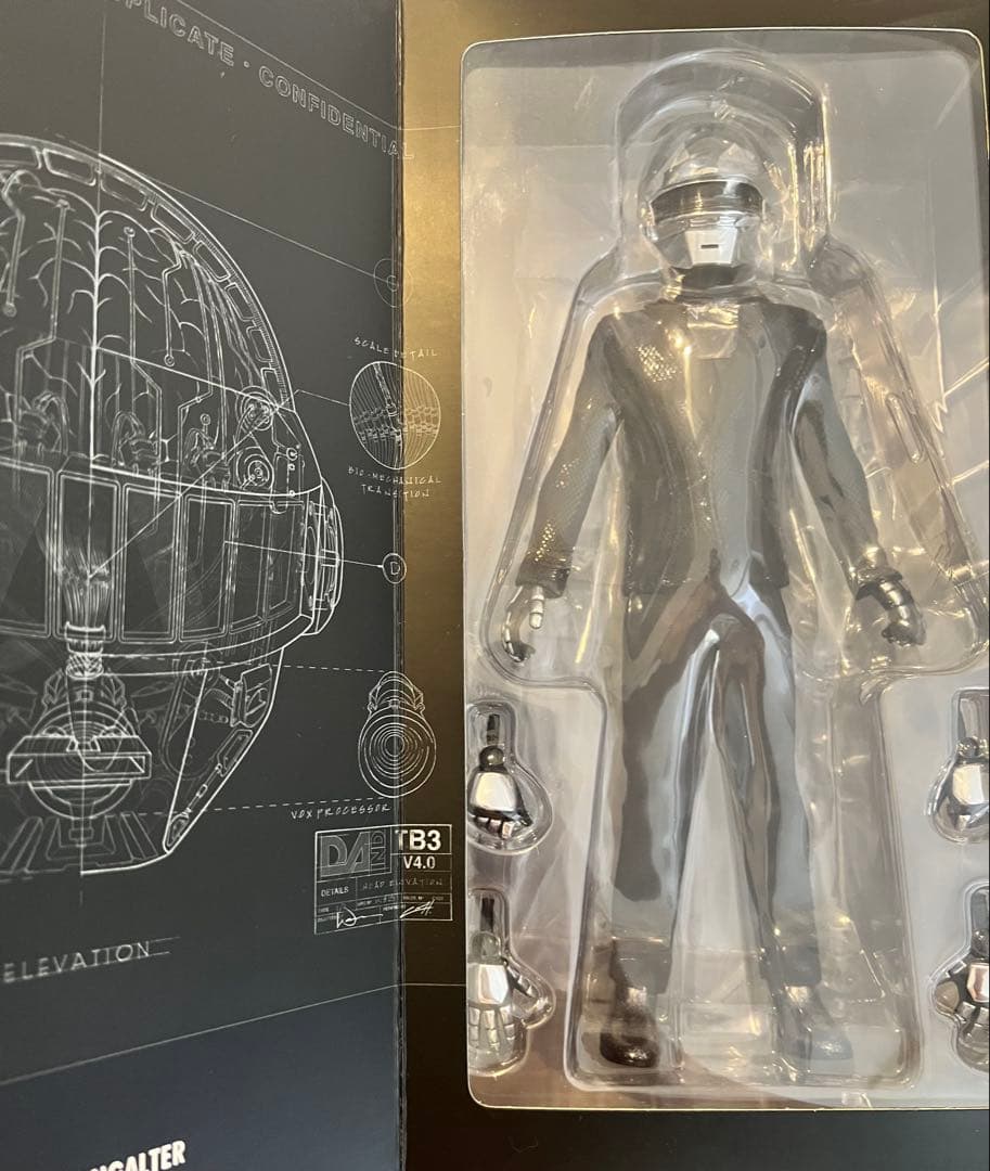 ク*ン様 ダフト・パンク リアルアクションヒーローズ フィギュア 2体セット