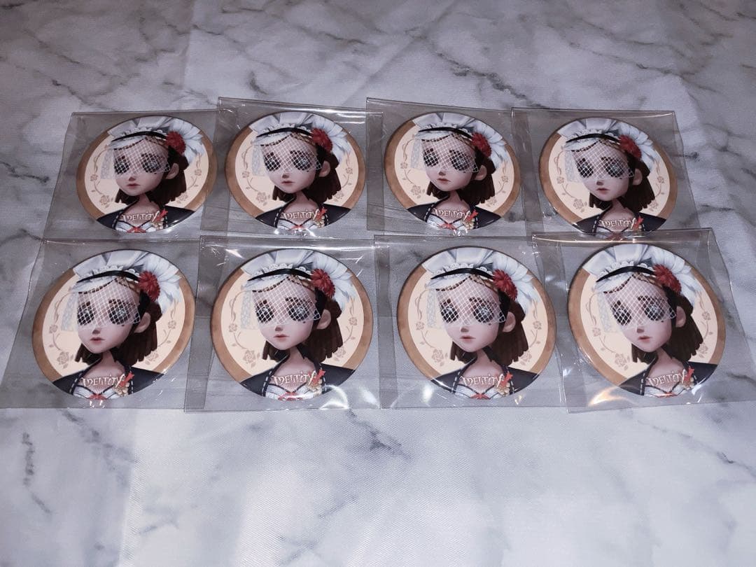 レア 第五人格 IdentityV 2周年真髄 調香師 缶バッジ 8点セット