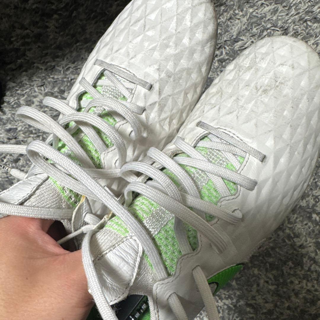 ★Nike Tiempo レジェンド8 FG ホワイト/グリーン