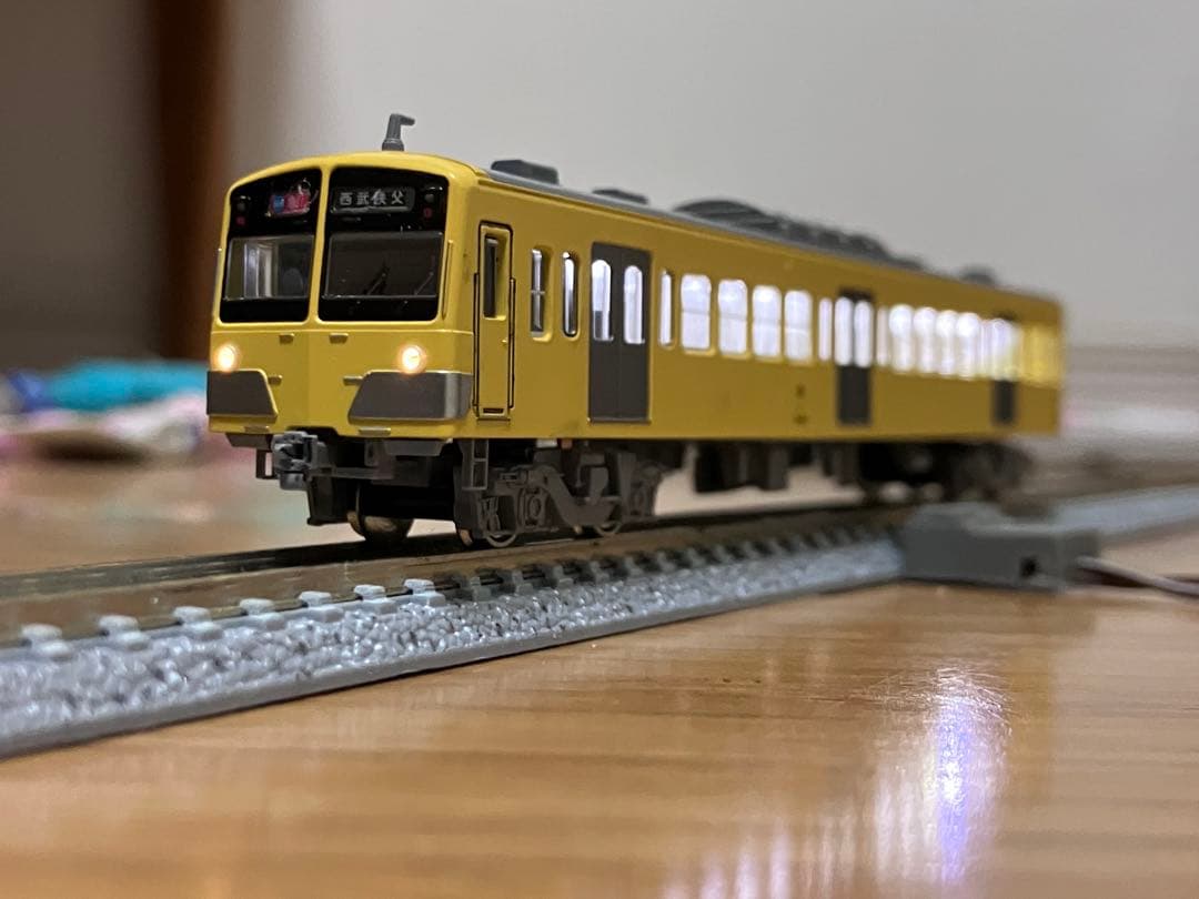 Nゲージ 西武新101系　6両セット　一部室内灯付き