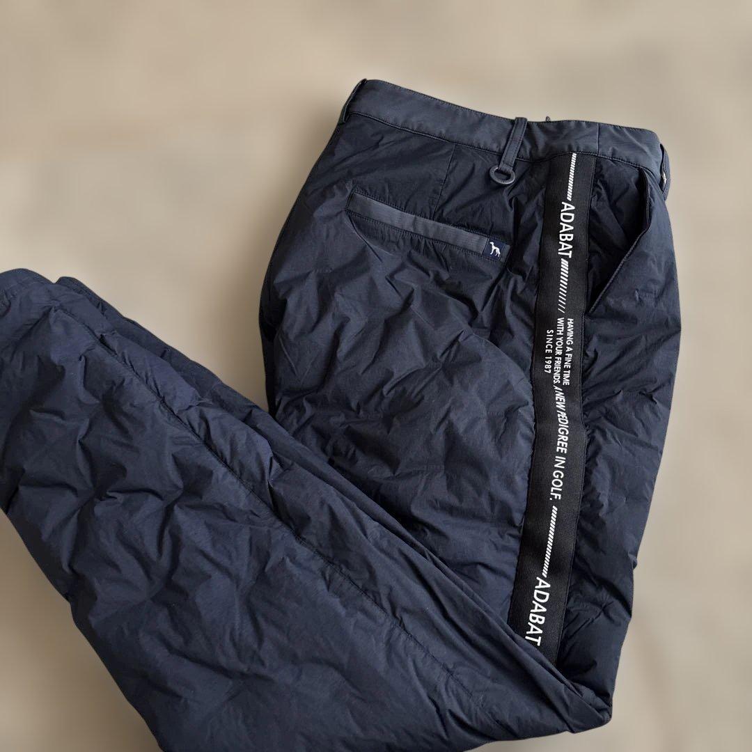adabat ゴルフ羽毛ネイビー パンツ
