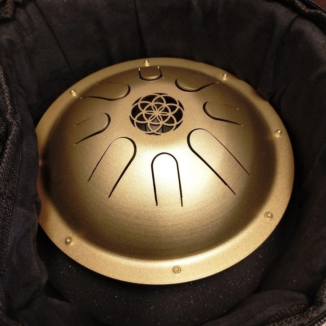 ガンクドラム《ソルフェジオ》ミニ　倍音楽器　ケース付き