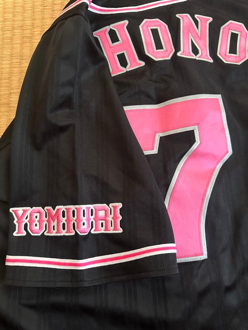 長野久義　読売ジャイアンツ　ピンクユニフォーム adidas