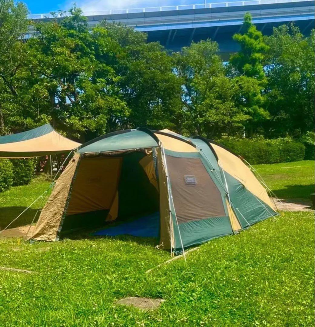 【☆美品☆】コールマン☆2ルームテント☆ラウンドスクリーン2ルームハウス☆