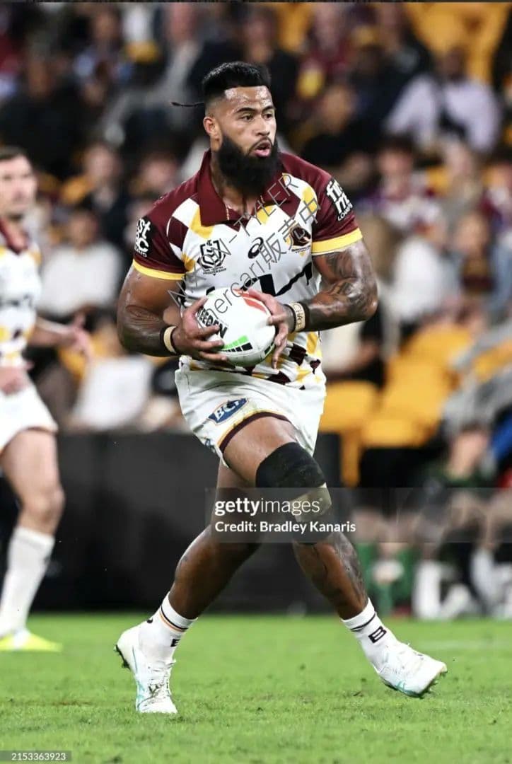 【海外Ｍサイズ】NRL ブリスベン・ブロンコス 2024 ヘリテージジャージ