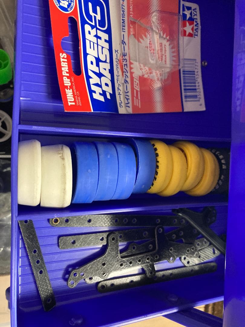 ミニ四駆 パーツ・工具・マシン まとめ売りセット（ボックス一式）