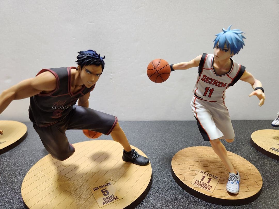 黒子のバスケ　メガハウス　黒子　赤司　青峰　緑間　紫原リペイント　リタッチ完成品