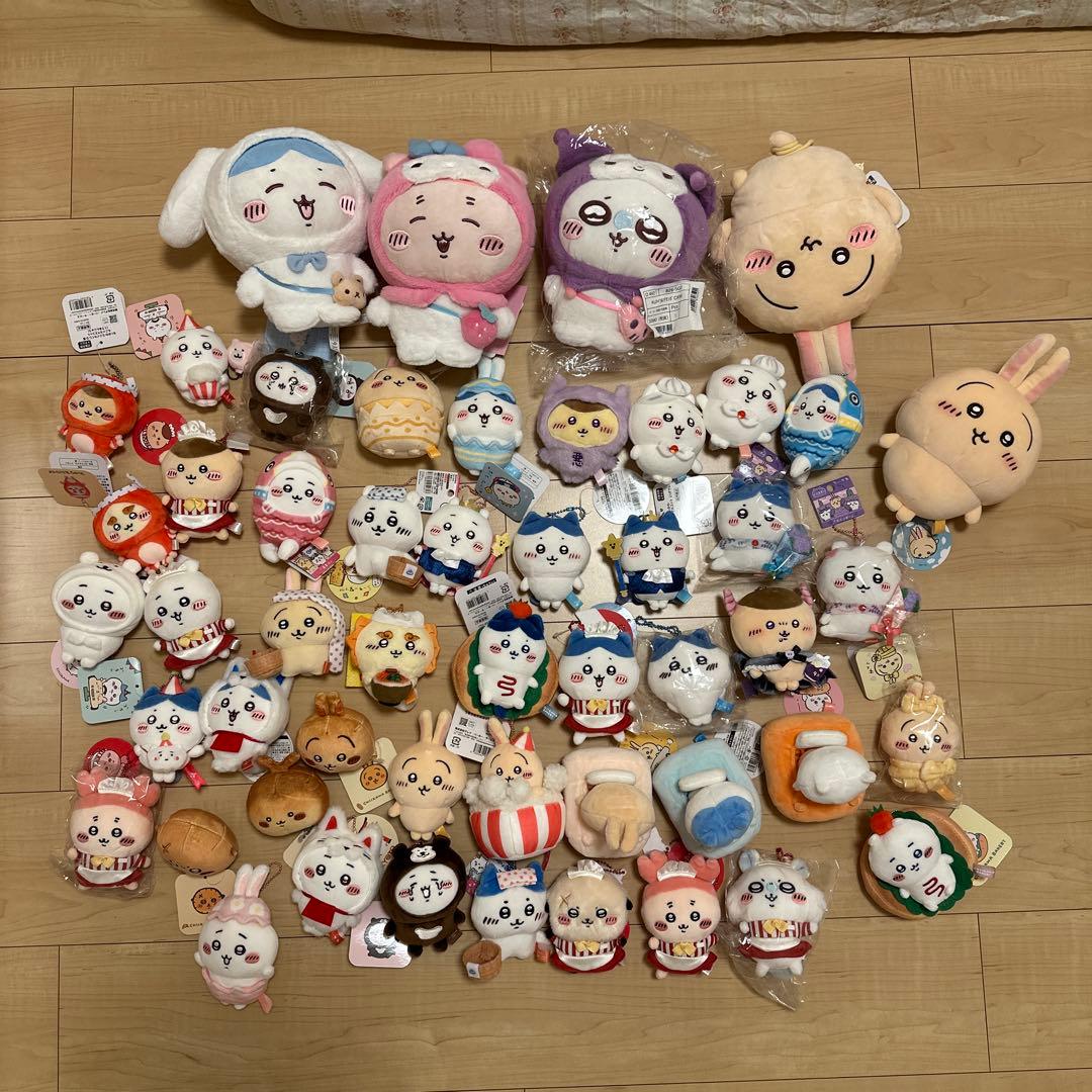 ちいかわ　ハチワレ　うさぎ　モモンガ　マスコット　94点セット まとめ売り