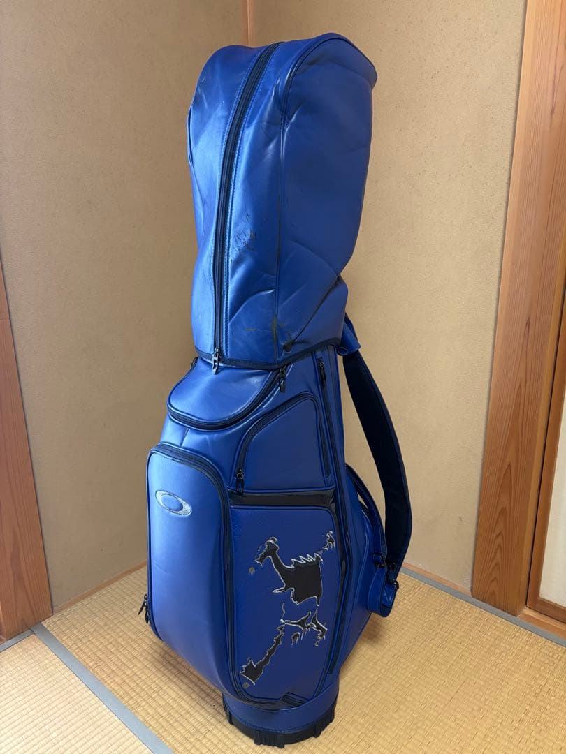 【希少カラー】OAKLEY オークリー スカル 13.0 キャディバッグ ブルー