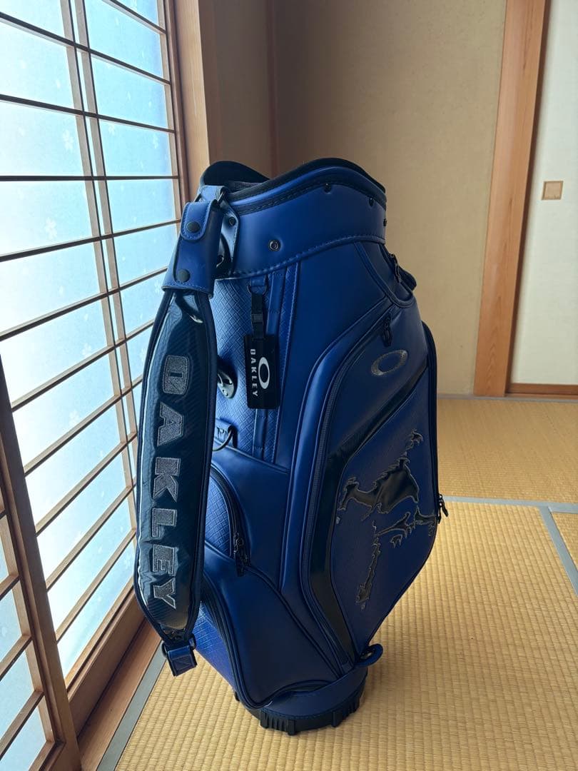 【希少カラー】OAKLEY オークリー スカル 13.0 キャディバッグ ブルー