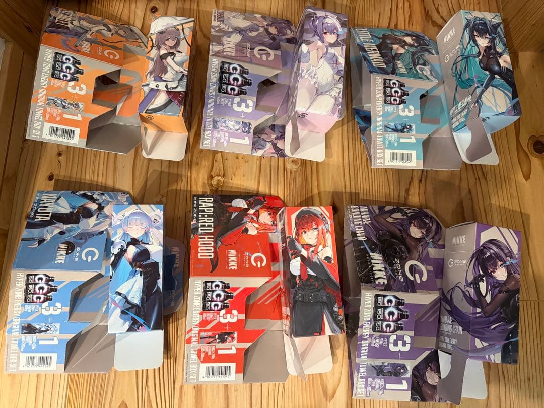 イオン　nikke　zone　コンプリートセット　６種