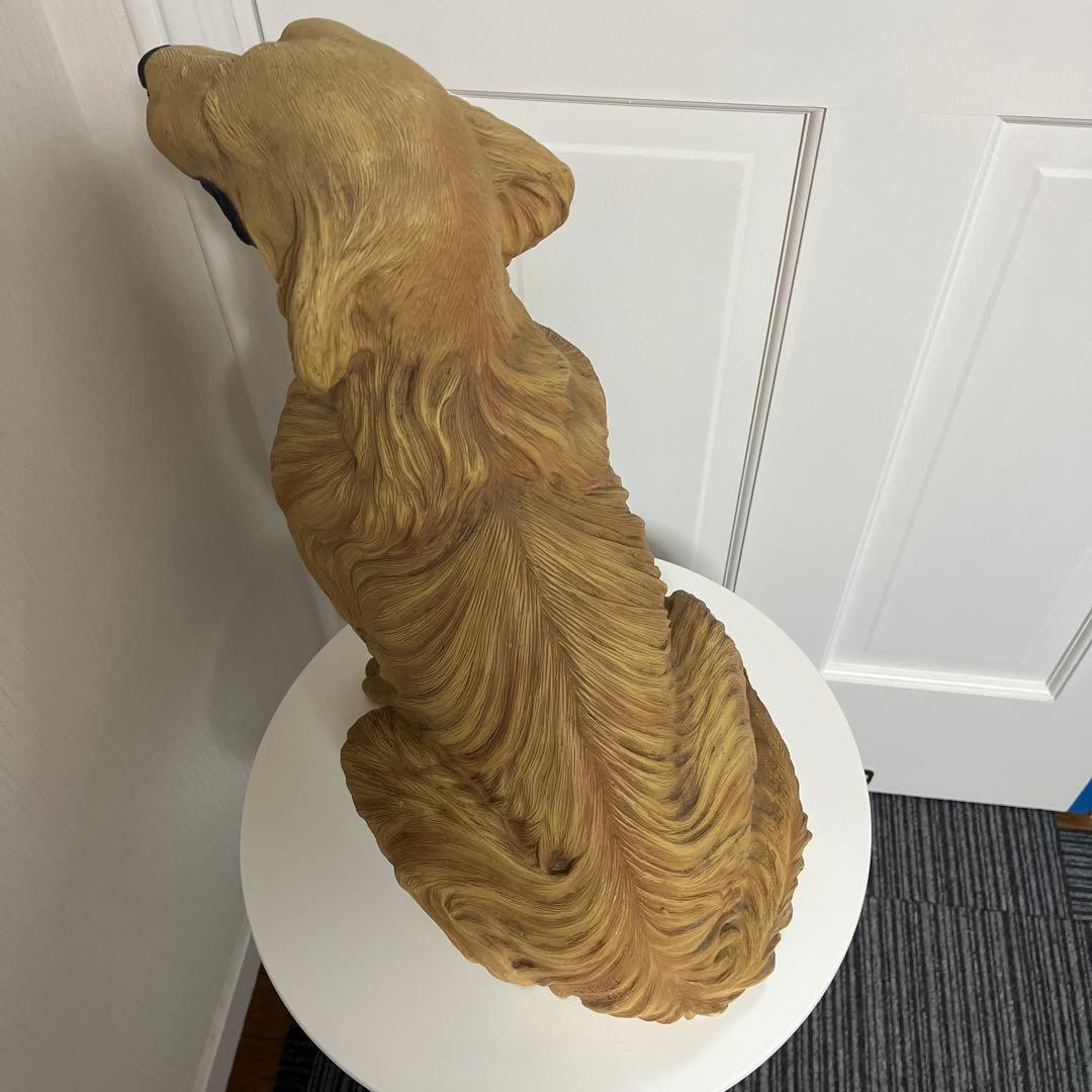 リアル　犬の樹脂製オーナメント　置物　犬　フィギュア