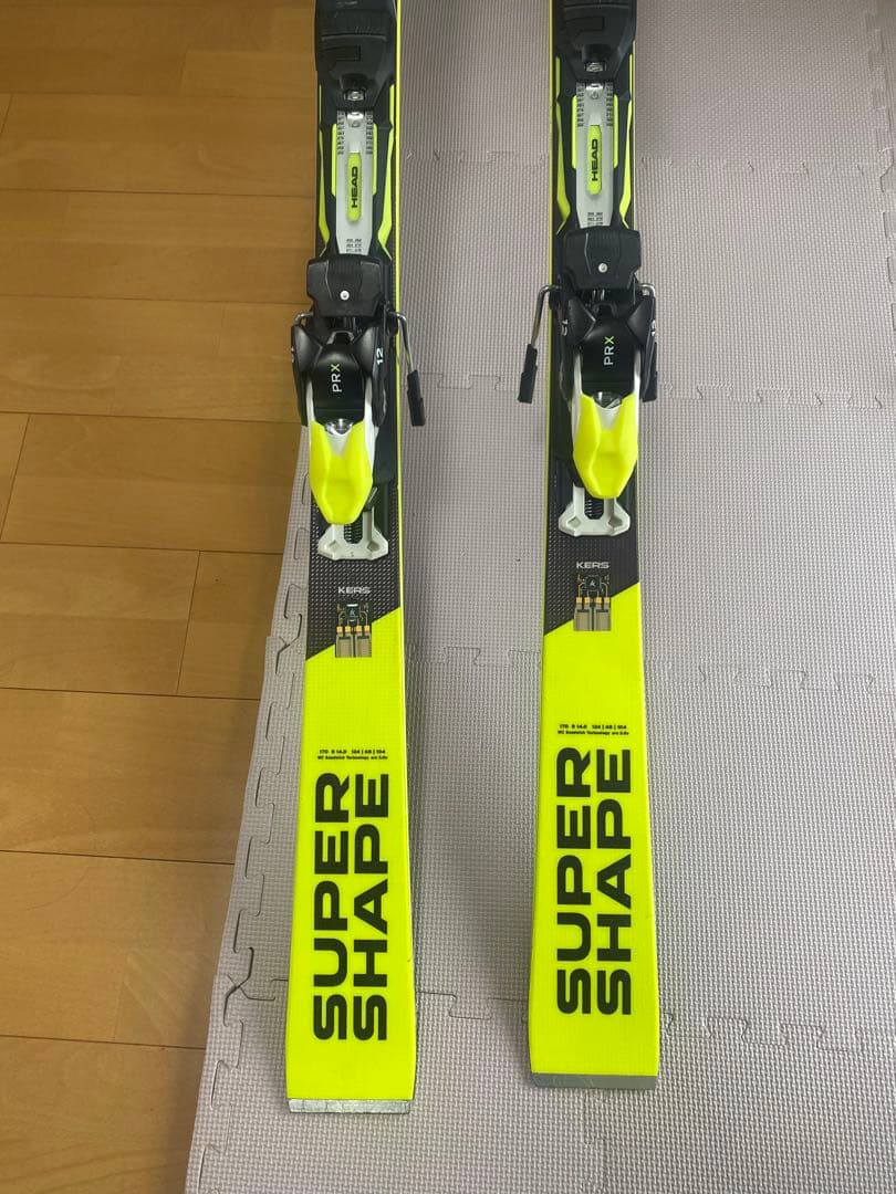 スキー HEAD SUPER SHAPE i SPEED 170cm