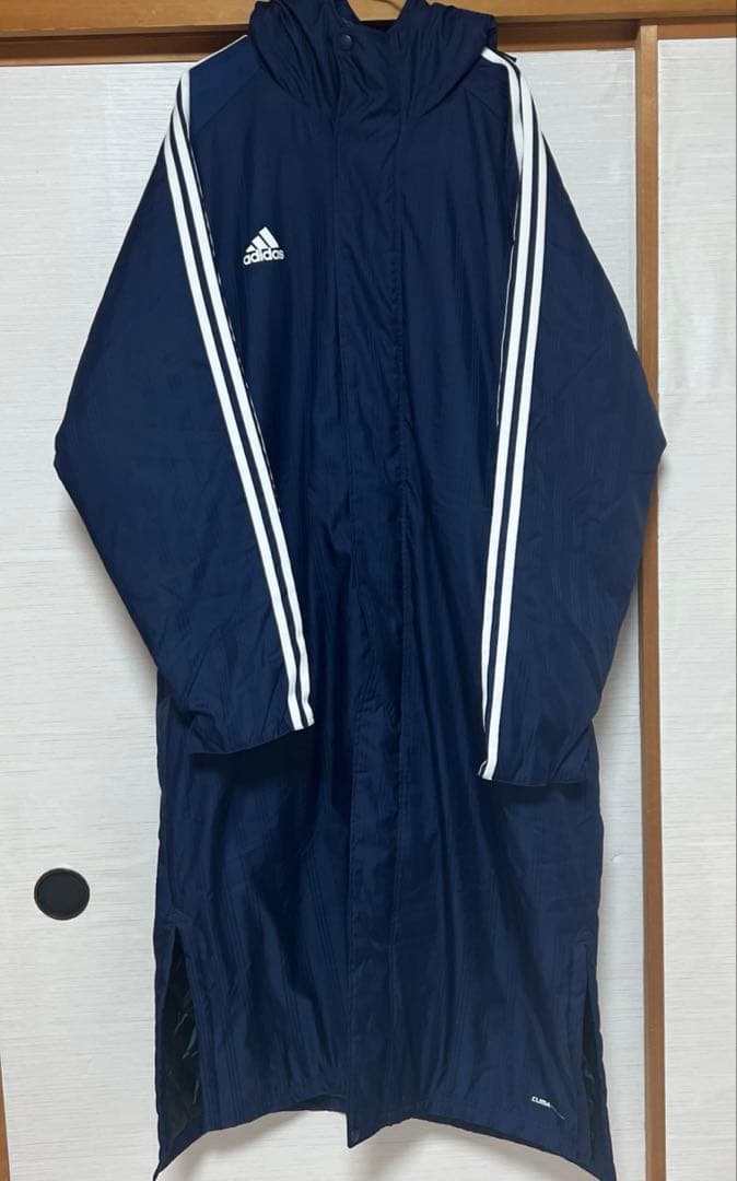 adidas フード付きベンチコート 3L X0