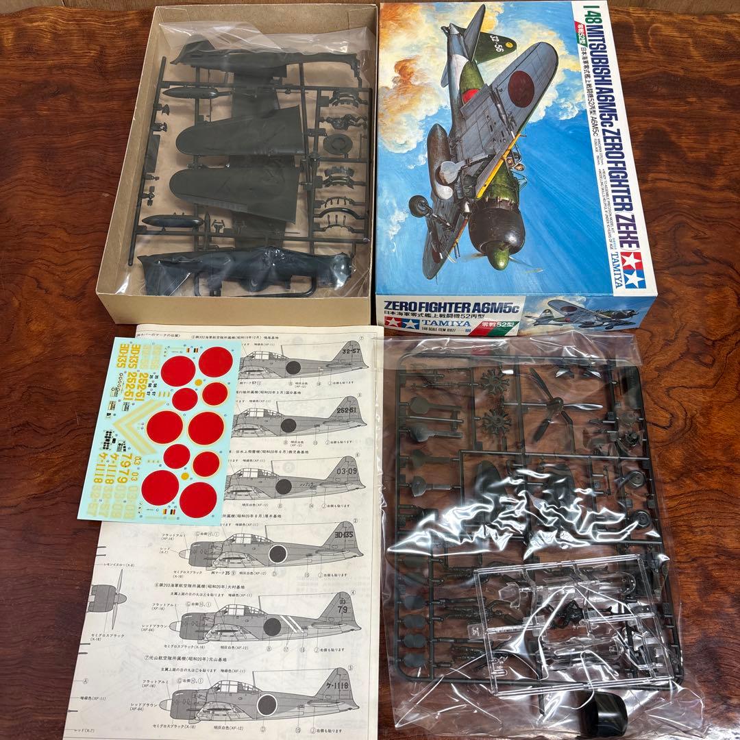 Tamiya 1/48 零戦モデルキットセット 0127o131