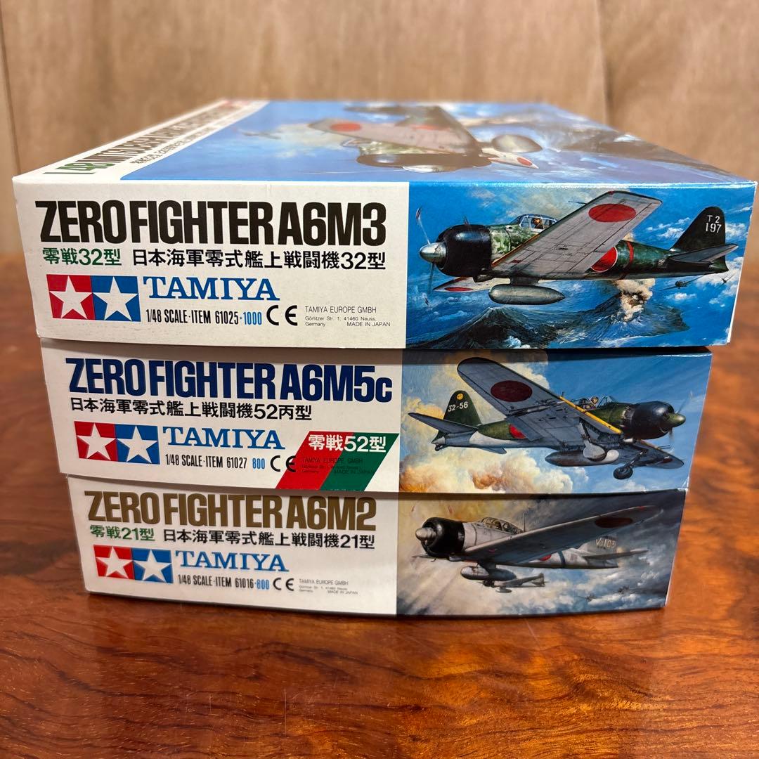 Tamiya 1/48 零戦モデルキットセット 0127o131