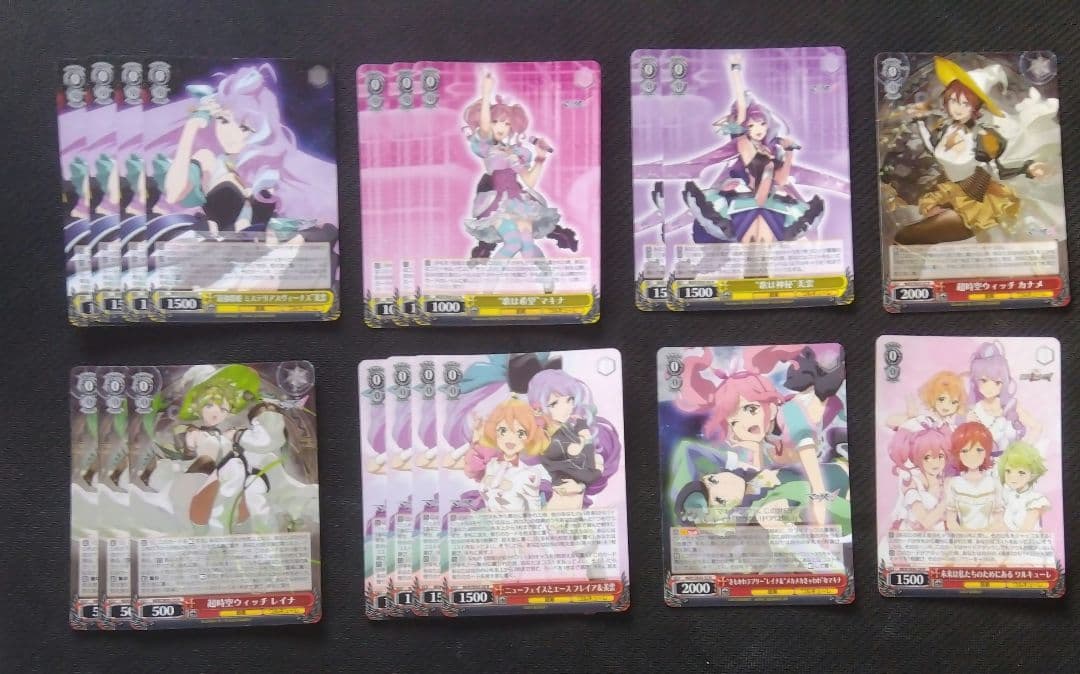 「最終値下げ」3月1日まで　WS　マクロスΔ　5枝2扉1電源デッキ&パーツセット