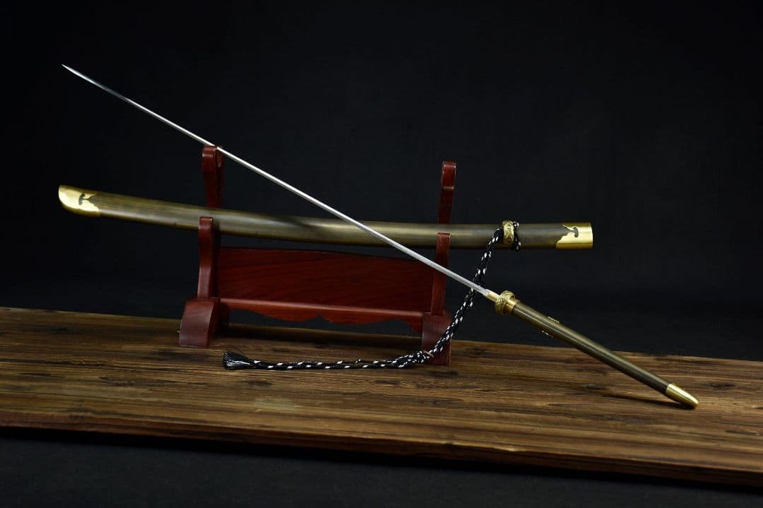 指揮刀 武具　刀装具　日本刀　模造刀   居合刀 銀月清歌