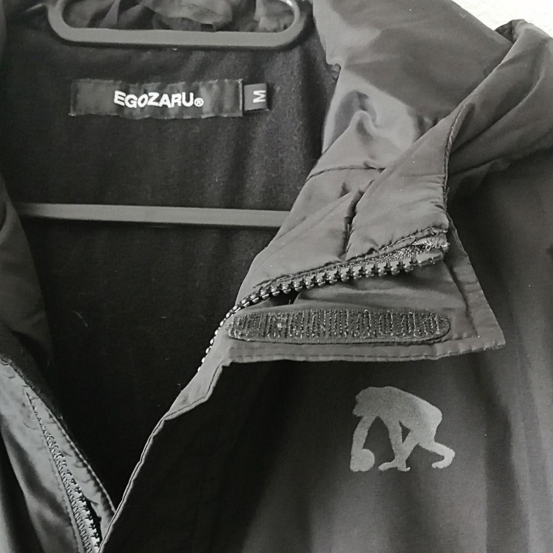 EGOZARU ブラック ロングコート Mサイズ