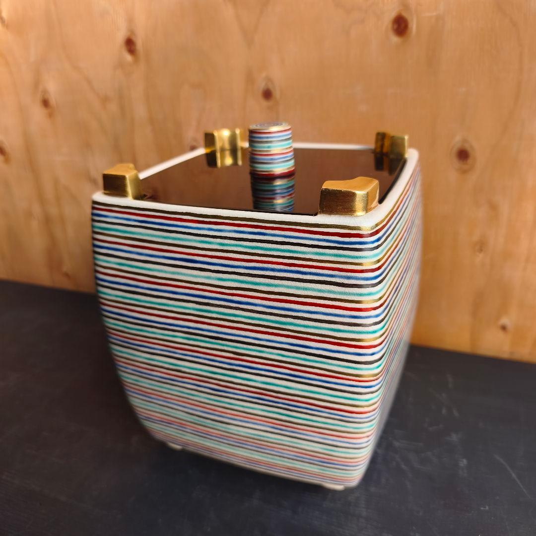 水指 水差し 平安 手塚桐鳳作 糸巻 茶道 茶道具 煎茶 漆器