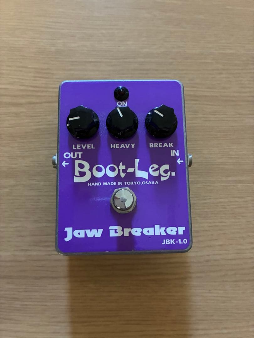 Jaw Breaker Boot-Leg エフェクター、アダプタ、シールド２本