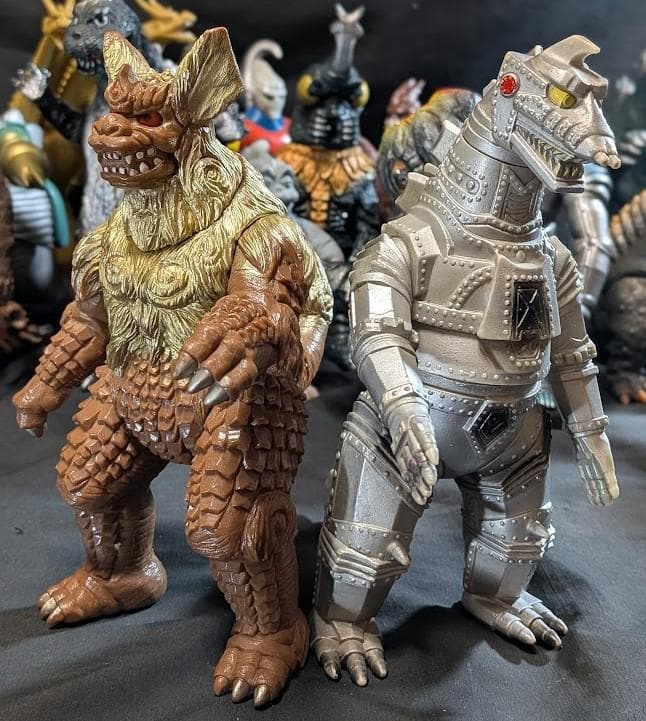 昭和ゴジラ 東宝チャンピオンまつり（バンダイ）ソフビコンプリート19体セット