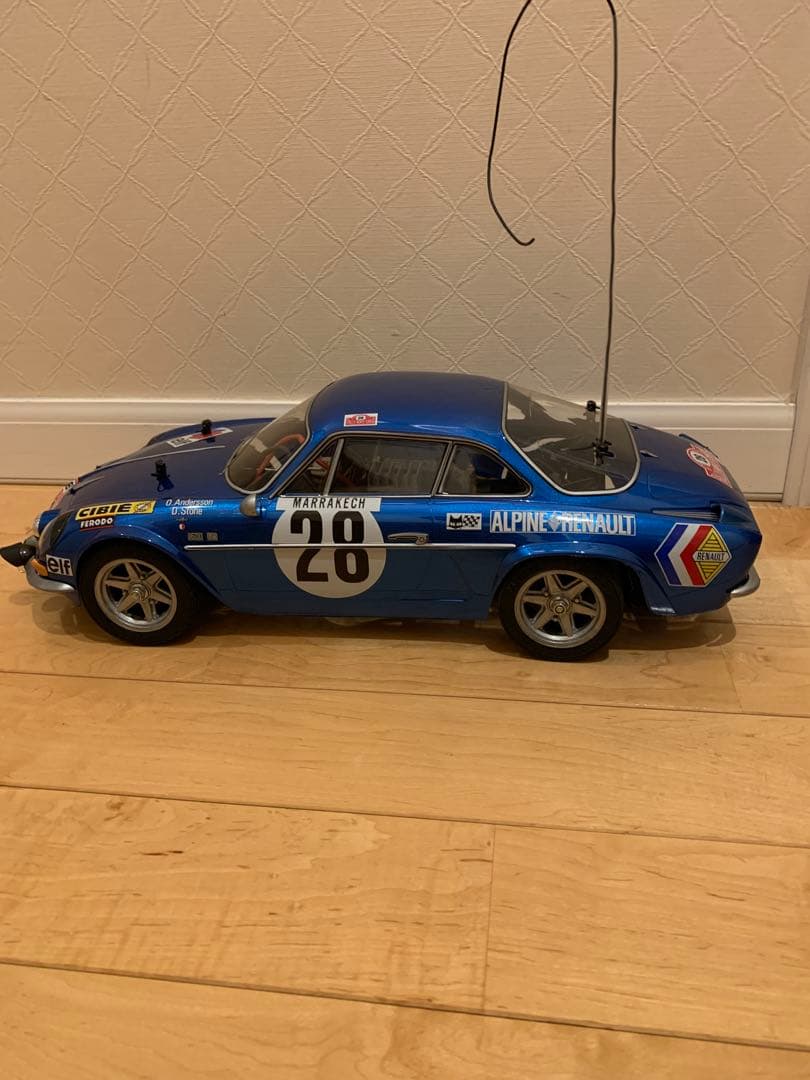 タミヤ　Mシャーシラジコン　M02 アルピーヌA110モンテカルロ　アドスペック