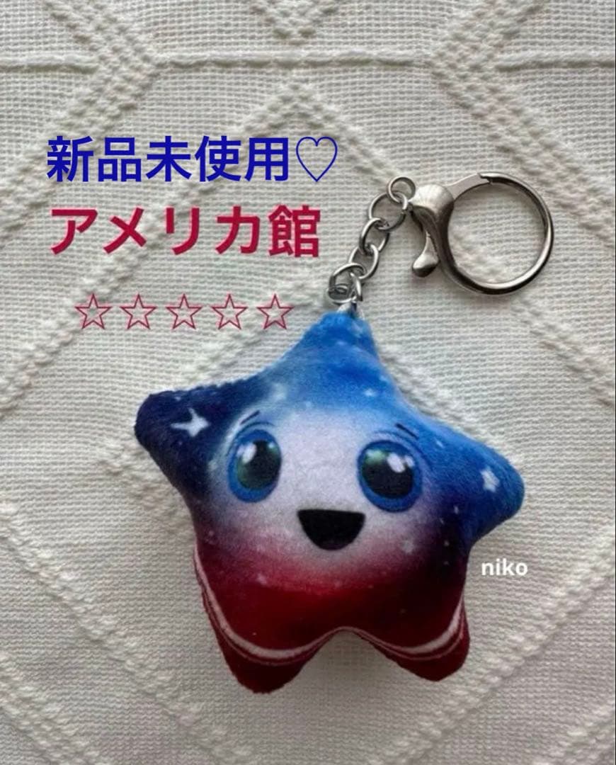 EXPO 2025 パビリオン キーホルダー　大阪万博　アメリカ館　スパーク