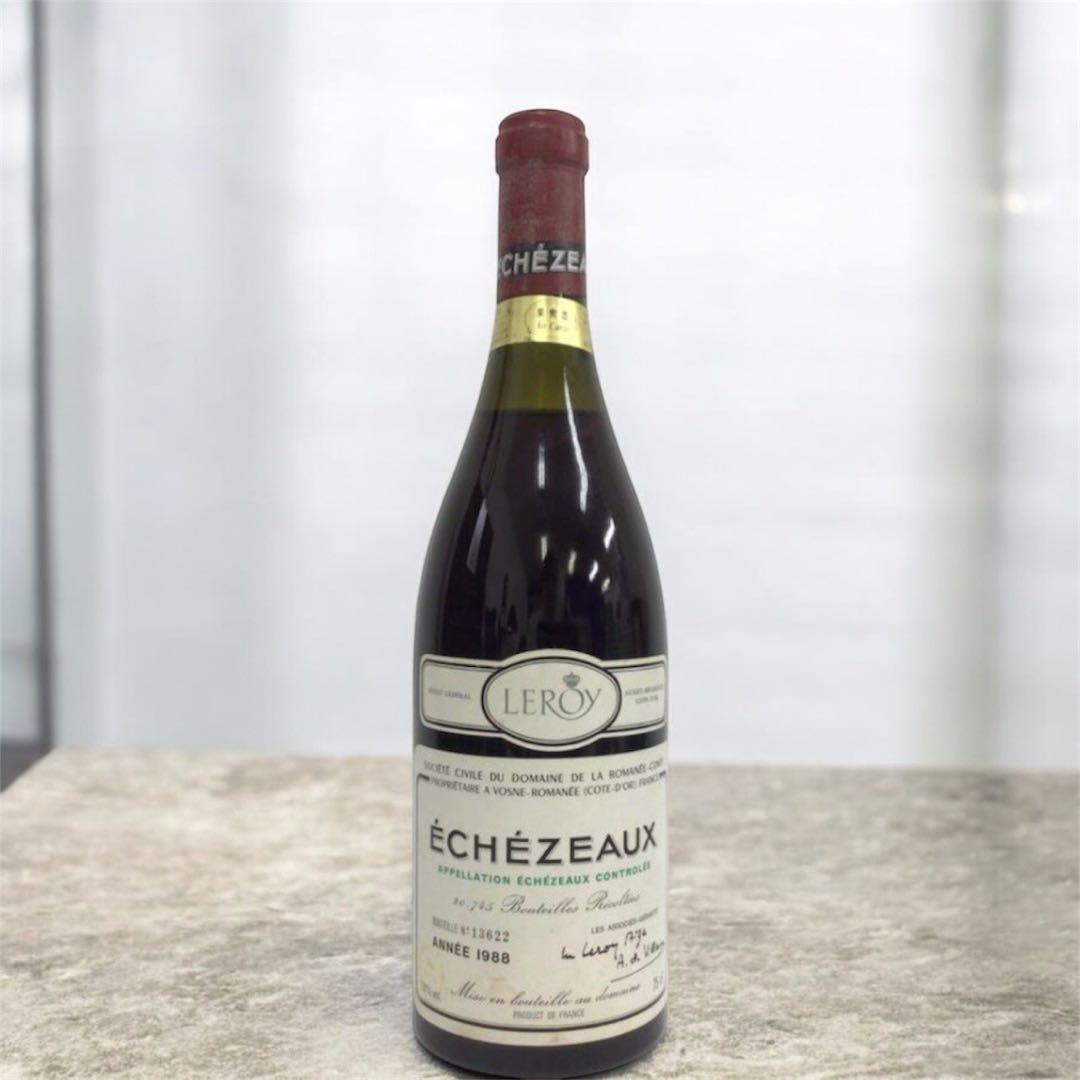 【現状渡し】　DRC ルロワ エシェゾー 1988年　未開栓 液面良好