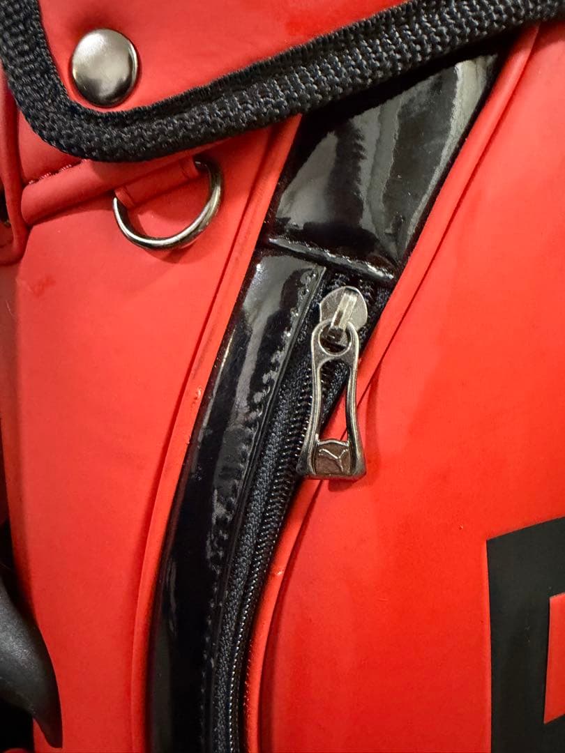 PUMA キャディバッグ レッド